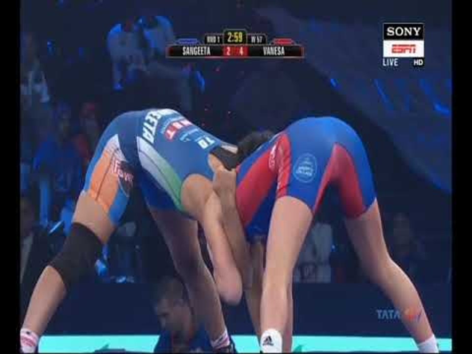 PWL 3 Day 7: Sangeeta Phogat VS Vanesa Kaladzinskaya at Pro Wrestling league season 3|Full Match
