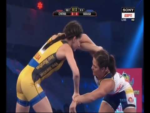 PWL 3 Day 9: Cynthia Vescan Vs Vasilisa Marzaliuk at Pro Wrestling League | Highlights