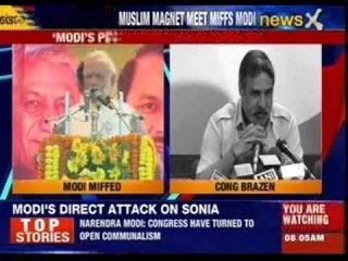 Narendra Modi's direct attack on Sonia Gandhi