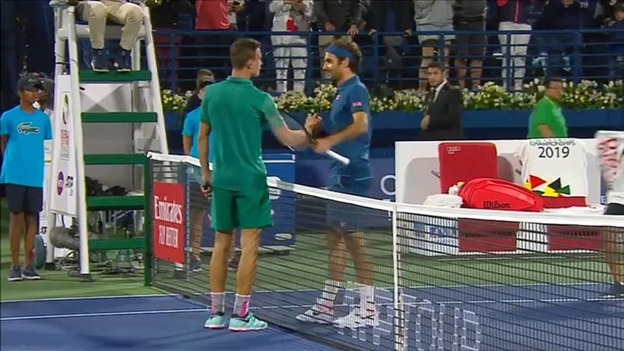 Dubai: Federer vor 100. ATP-Titel