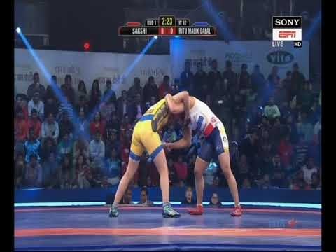 PWL 3 Day 9: Sakshi Malik Vs Ritu Malik Dalal at Pro Wrestling League | Full match