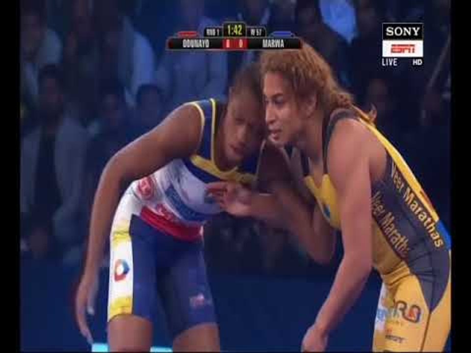 PWL 3 Day 9: Odunayo Adekuoroye VS Marwa Amri Pro Wrestling League at season 3 |Full Match