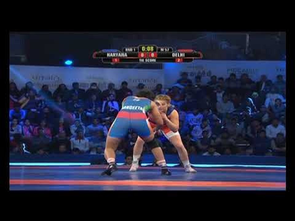 PWL 3 Day 4: Helen Maroulis VS Sangeeta Phogat at Pro Wrestling League 2018 | Highlights