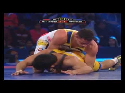 PWL 3 Day 9: Praveen Dahiya Vs Parveen Rana at Pro Wrestling League 2018 | Highlights