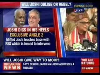 Murli Manohar Joshi adamant over Varanasi seat