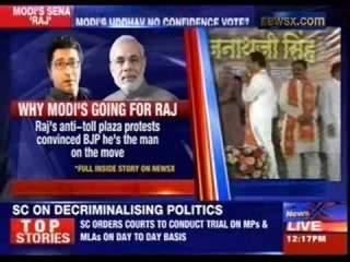 Raj Thackeray to support Narendra Modi