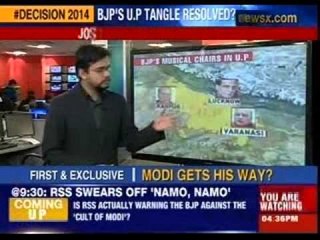 BJP's Uttar Pradesh tangle resolved?