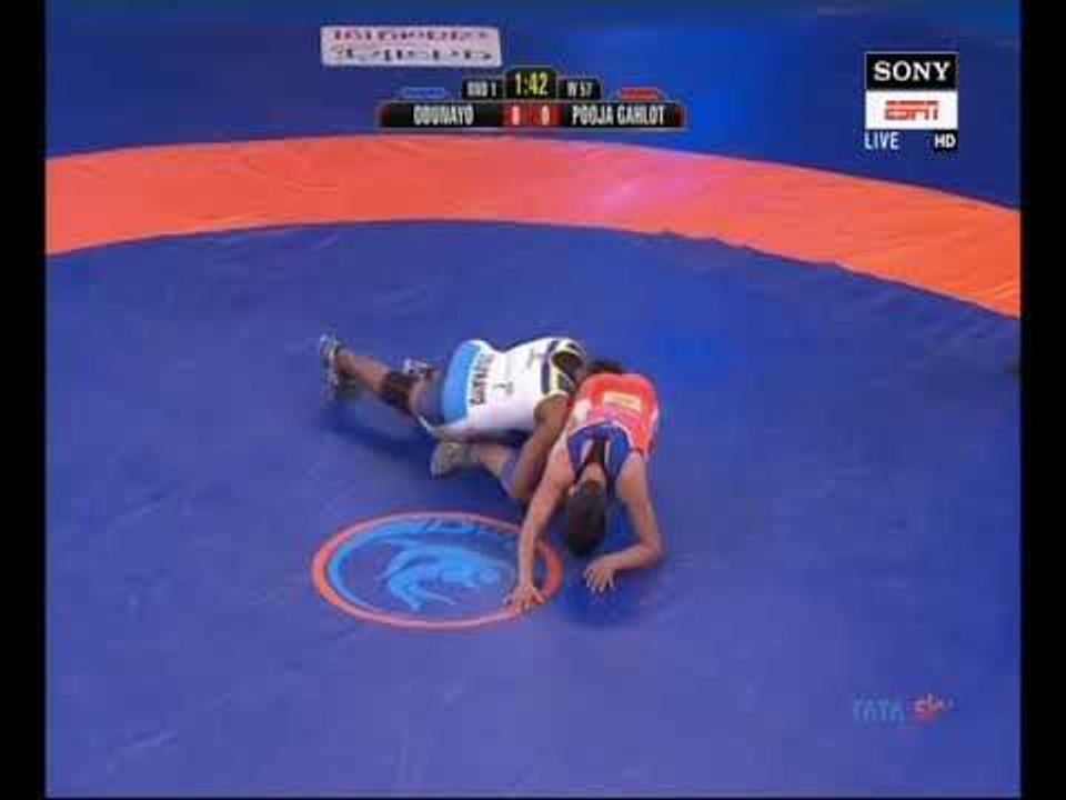 PWL 3 Day 12: Odunayo Adekuoroye Vs Pooja Gahlot at Pro Wrestling League season 3 | Highlights