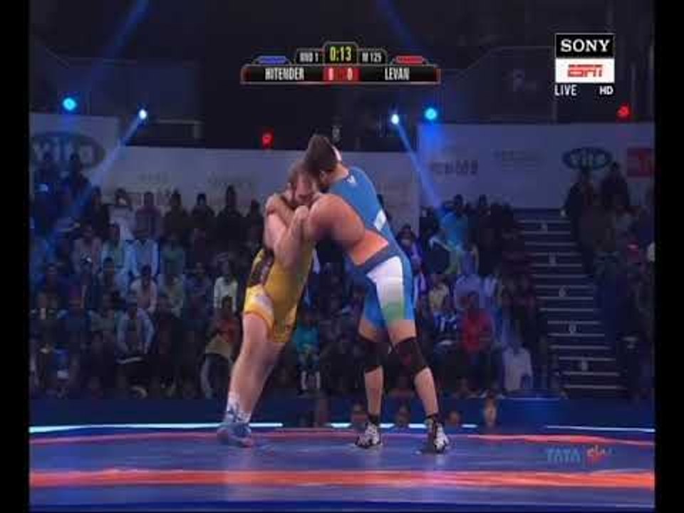 PWL 3 Day 13: Hitender Beniwal Vs Levan Berianidze at Pro Wrestling League season 3 | Highlights