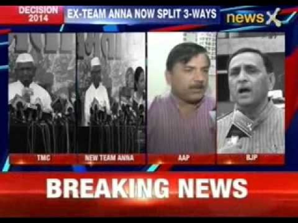 Ex-team Anna split 3-ways