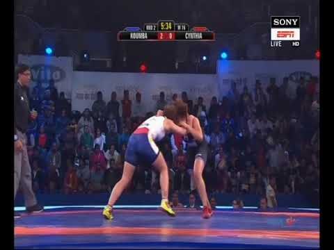 PWL 3 Day 14: Koumba larroque VS Cynthia Vescan at Pro Wrestling League season 3 |Highlights
