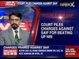 Court files charges against actor Saif Ali Khan for beating up NRI