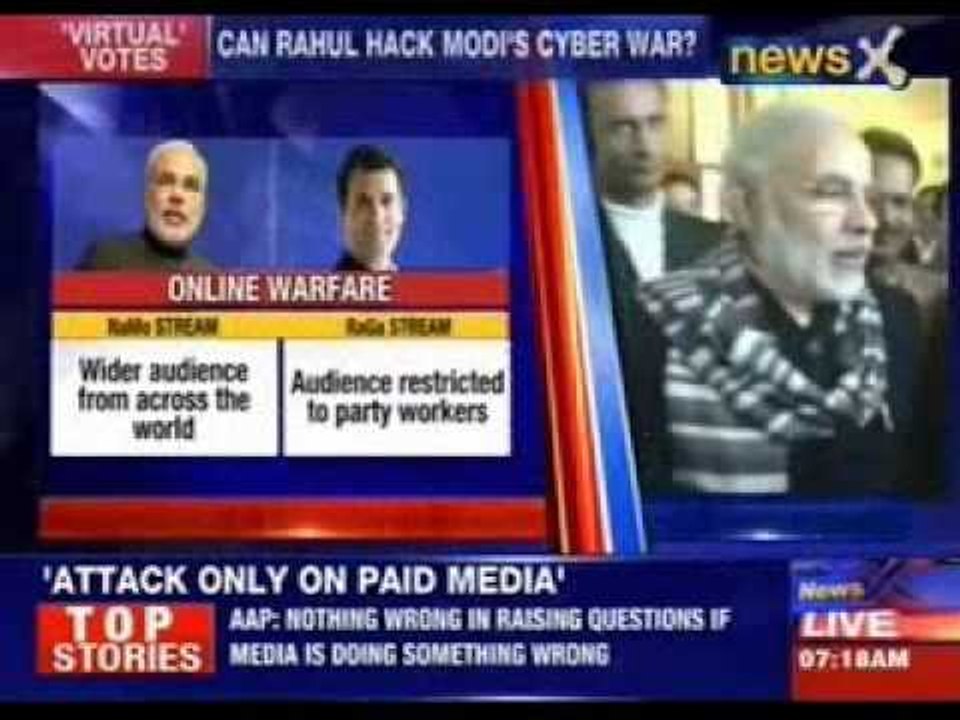 Can Rahul hack Modi's cyber war ?