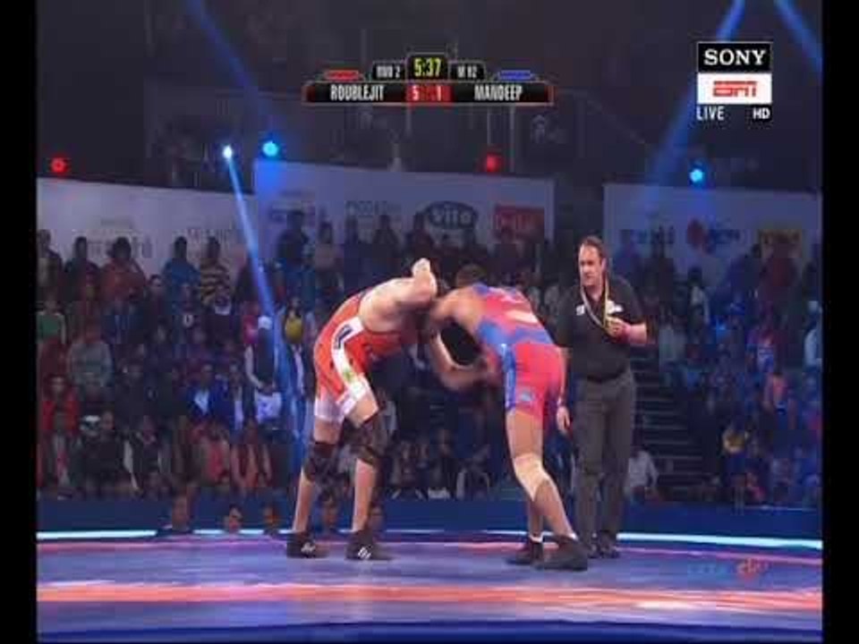 PWL 3 Day 17: Roublejit Singh Rangi Vs Mandeep...