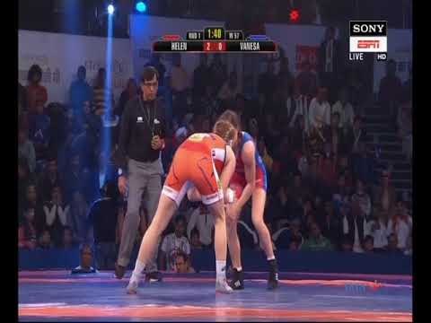 PWL Day 17: Helen Maroulis Vs Vanesa Kaladzinskaya at Pro Wrestling League season 3 | Full Match