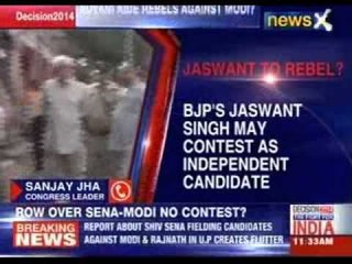 BJP's Jaswant Singh may contest as independent candidate
