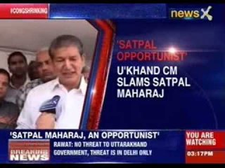 Uttrakhand CM slams Satpal Maharaj