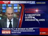 6.3 magnitude earthquake hits nicobar islands
