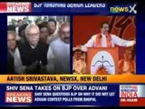 Shiv Sena takes on BJP over LK Advani