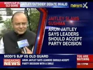 Arun Jaitely slams Sushma and Jaswant