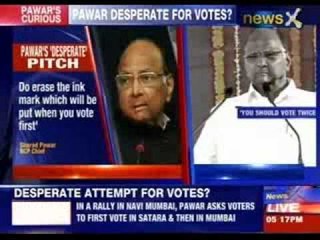 Pawar pitches bogus voting ?