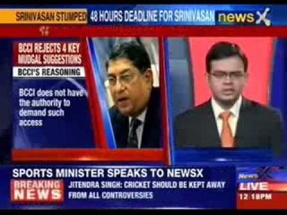 Rajiv Shukla evades questions on Srinivasan