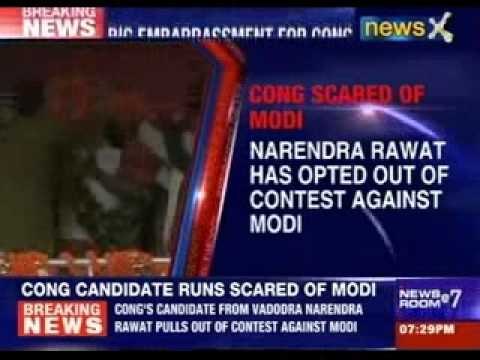 Congress's Vadodara candidate withdraws from seat