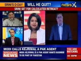 Srinivasan may conditionally step down for a limited duration