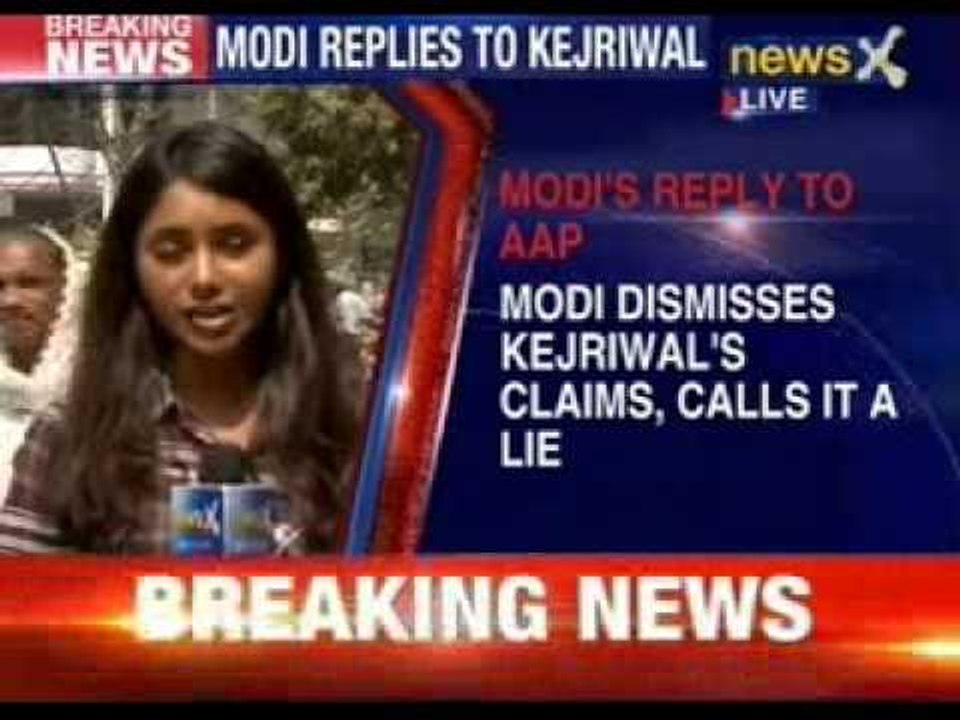 Narendra Modi dismisses Arvind Kejriwal's claims, calls it a lie