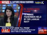 19 Indian fishermen held by Sri Lankan Navy