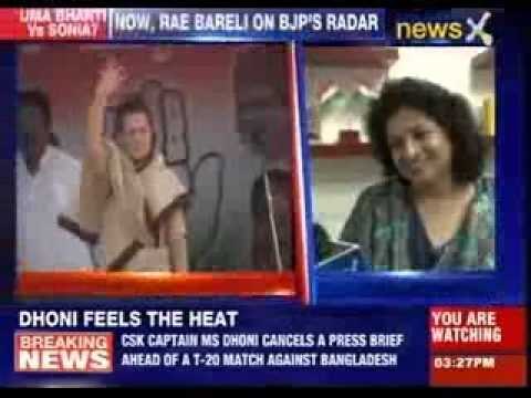 Uma Bharti vs Sonia Gandhi in Rae Bareli ?