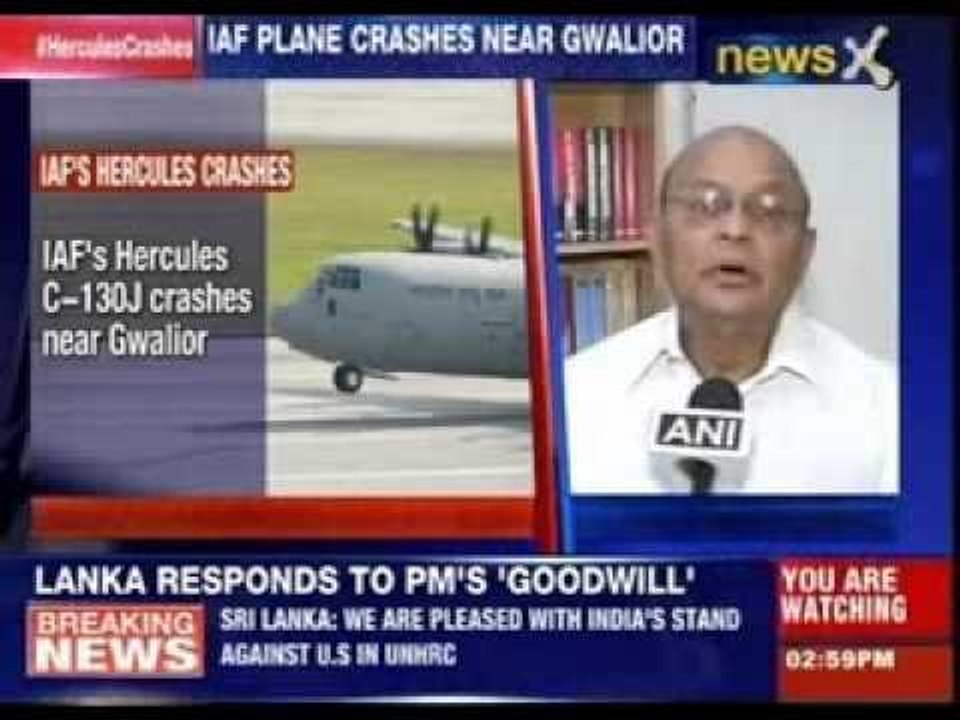 IAF's super Hercules plane crashes