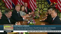 Culmina sin grandes resultados la cumbre entre Trump y Kim Jong-un