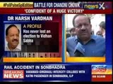 Battle for Chandni Chowk: 'confident of a huge victory', says Harsh Vardhan