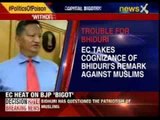 EC takes cognizance of Bhiduri's remark against Muslims