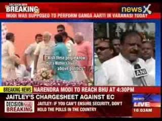 Narendra Modi tweet: Apologies to 'Ganga Maa', will not perform Aarti
