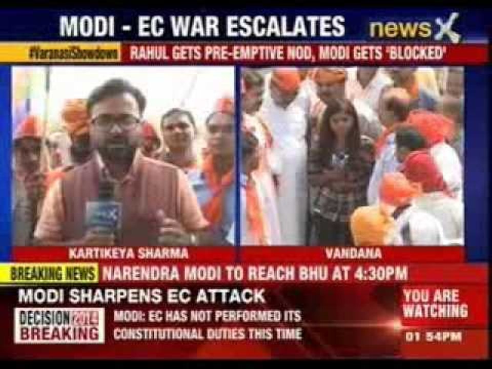 Modi-EC war escalates