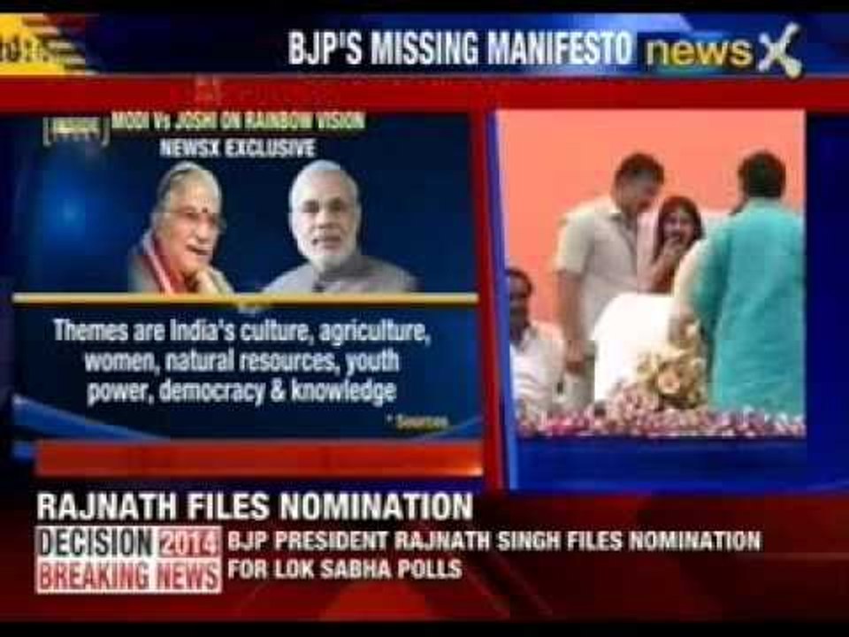 BJP poll ready, manifesto missing