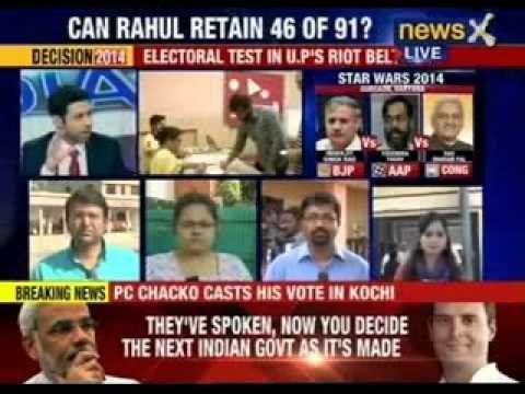 Decision 2014: Ballot over Bullets in red corridor today