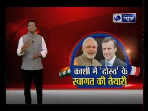 पीएम मोदी की बोट डिप्लोमेसी, वाराणसी में गंगा की सैर करेंगे मैक्रों