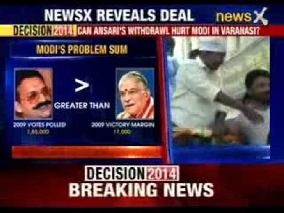 AAP: Arvind Kejriwal endorses Mukhtar Ansari's withdrawl