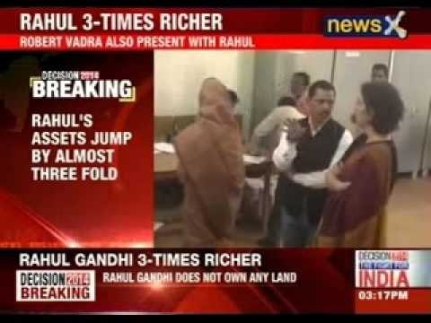 Rahul Gandhi's total assets worth Rs 8.07 crore