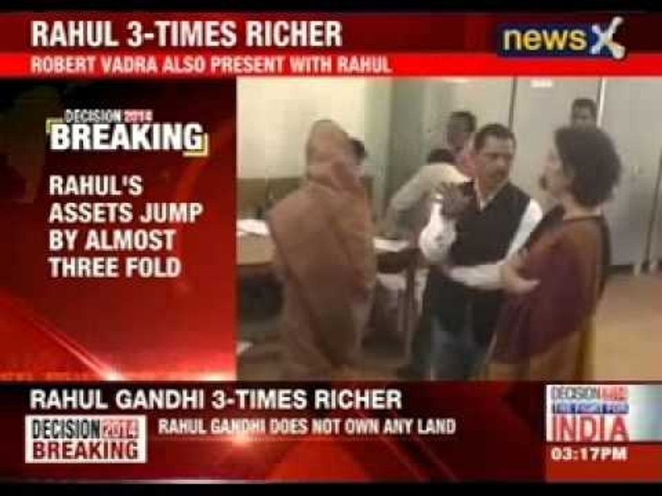 Rahul Gandhi's total assets worth Rs 8.07 crore