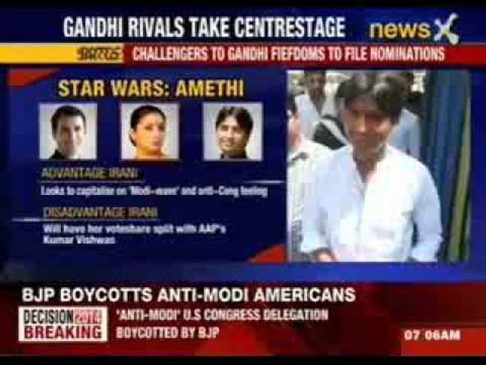 AAP leader Kumar Vishwas, Varun Gandhi to file nominations today