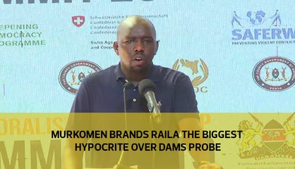 Murkomen brands Raila the biggest hypocrite over dams probe