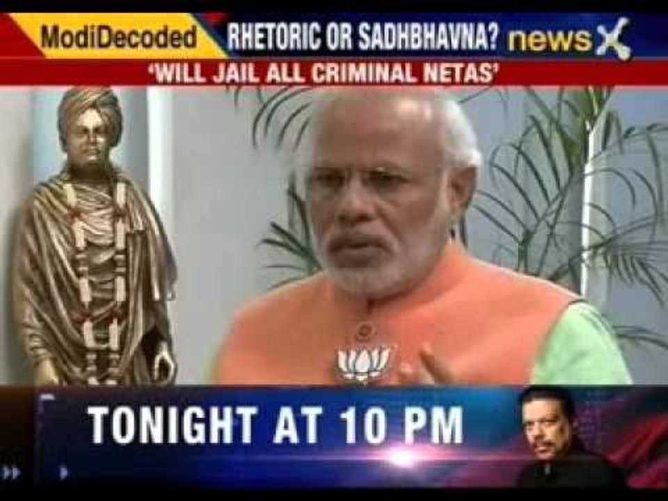 Decoding Modi - Narendra Modi denies the charges of evading questions related to 2002 riots