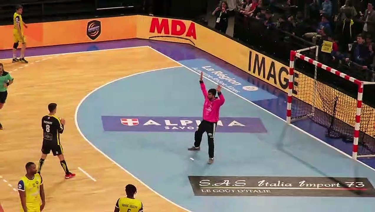 Chambéry 28-18 Pontault 7m de B.Richert 27/02/2019