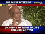 Sharad Pawar exclusive interview on NewsX