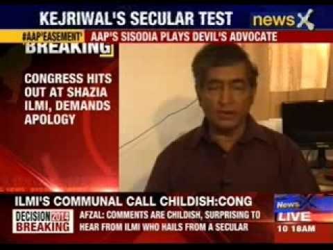 Congress lashes out at AAP's Shazia Ilmi