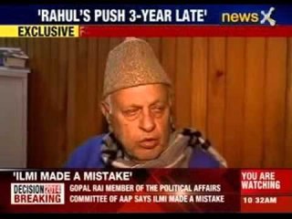 Farooq Abdullah exclusive interview on NewsX